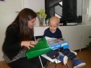 Gracias a Sergio y sus padres, Anabel Melguizo y Fundación Luis Olivares por la concesión de esta foto. 